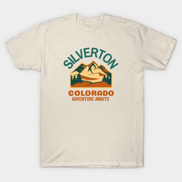 Silverton, Colorado T-Shirt by Mountain Morning Graphics